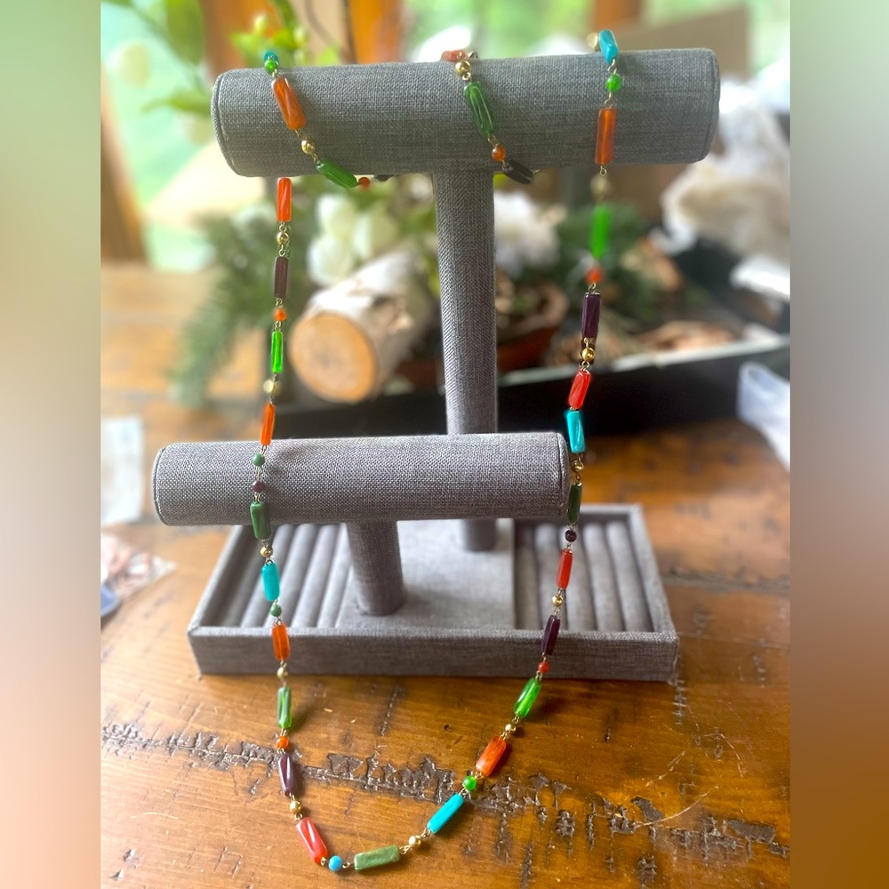 Long Beaded Necklace